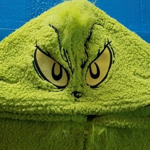 Grinch hooded pajama